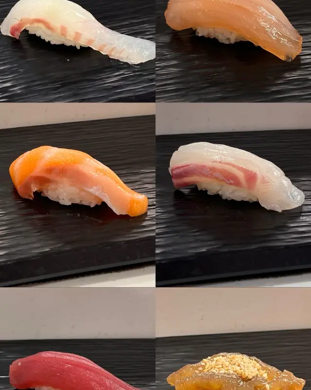 다채로운 초밥들의 향연