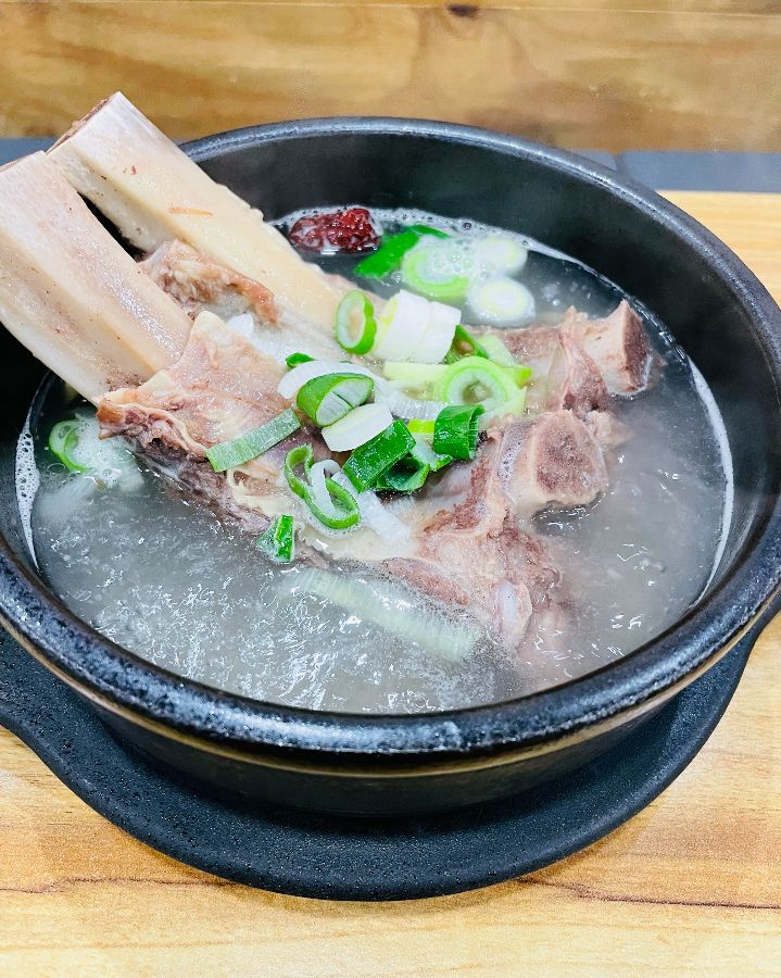 갈비탕 클로즈업 사진