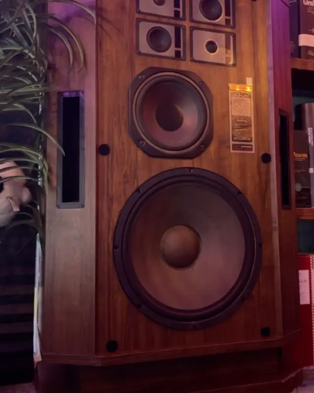 커다란 스피커의 모습