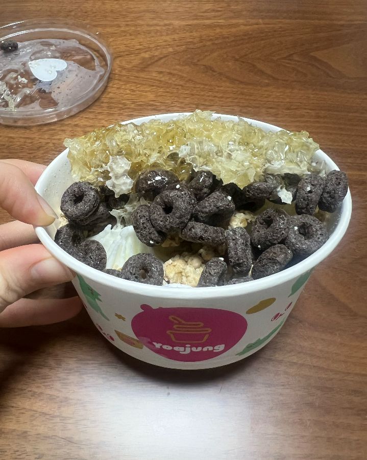 요아정 시그니처 메뉴 사진