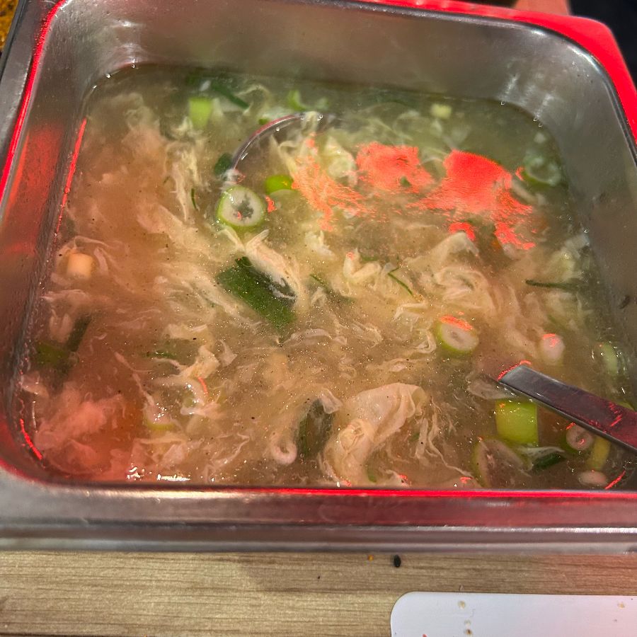 양꼬치와 곁들임 메뉴