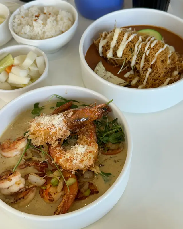 정갈하게 차려진 킥친의 메뉴