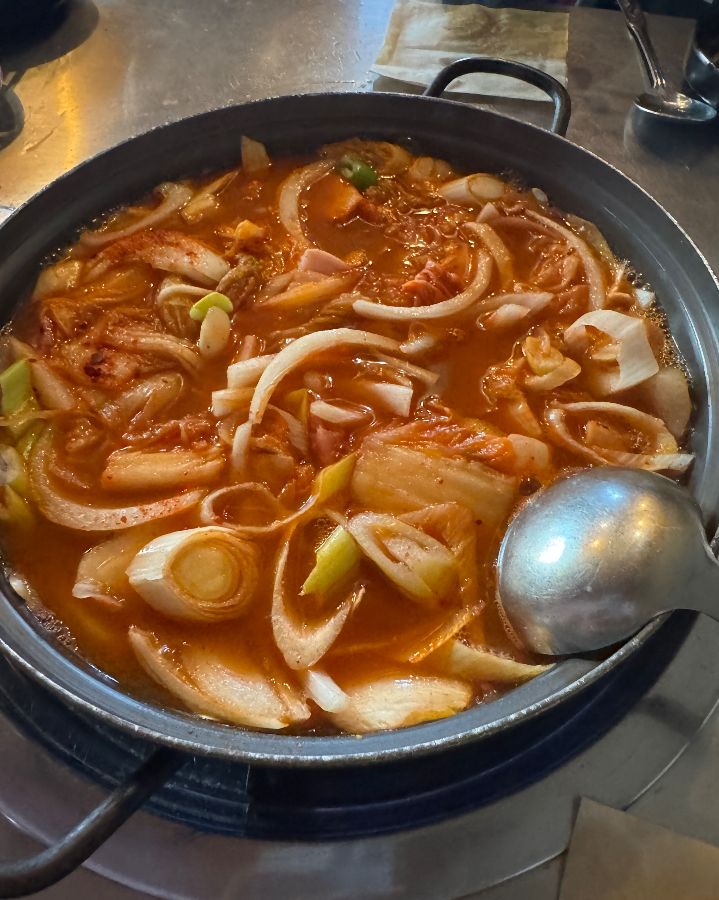 김치찌개 한상차림