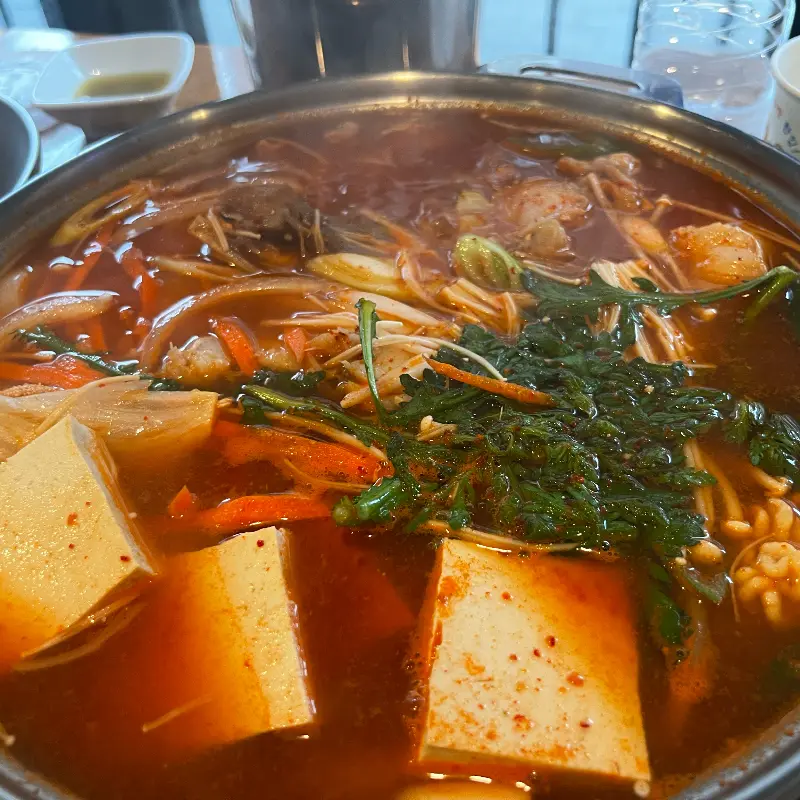 푸짐한 동태탕 비주얼