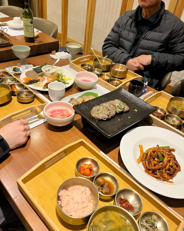 메인 요리 떡갈비