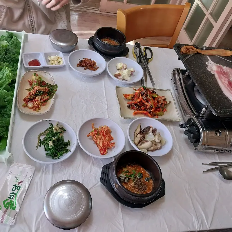 푸짐한 한 상 차림