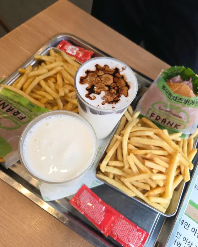 다양한 메뉴 구성