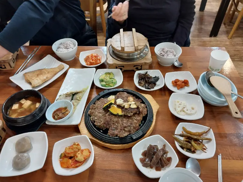 정갈한 한상차림