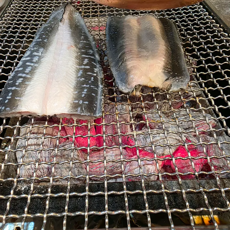 숯불 위 장어
