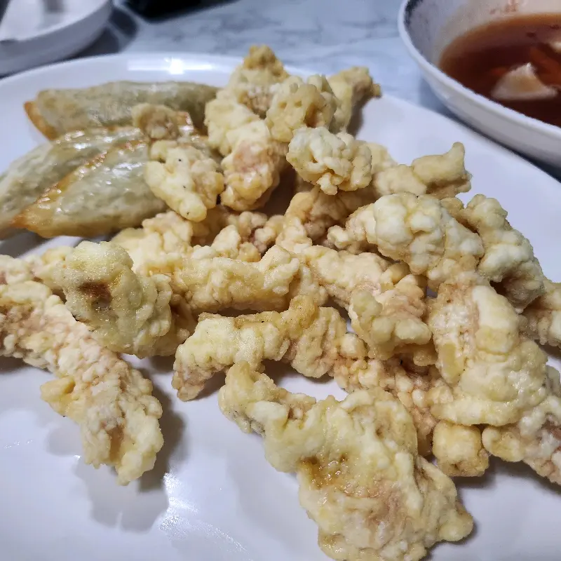 탕수육의 튀김옷