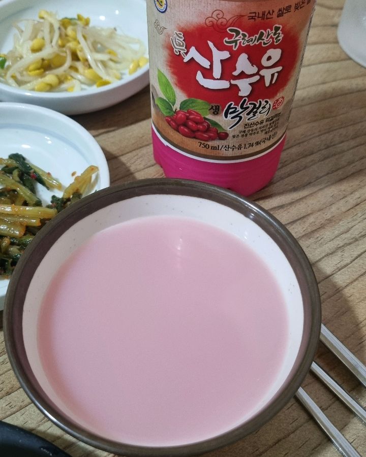 산수유 막걸리