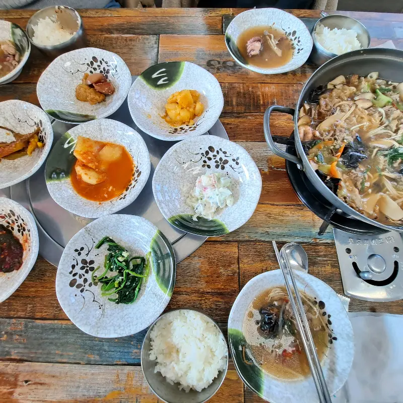 푸짐한 한 상 차림