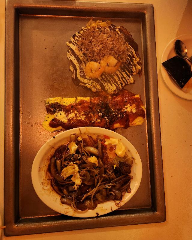 오코노미야끼, 돈페이야끼, 야끼소바까지, 완벽한 한 상 차림