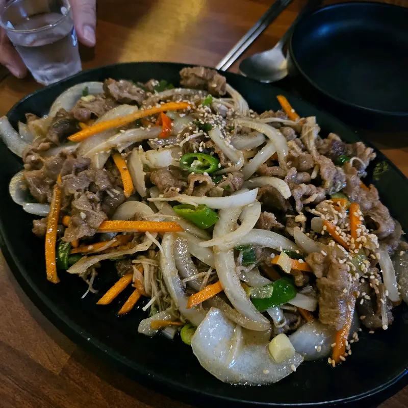 고기 야채 볶음