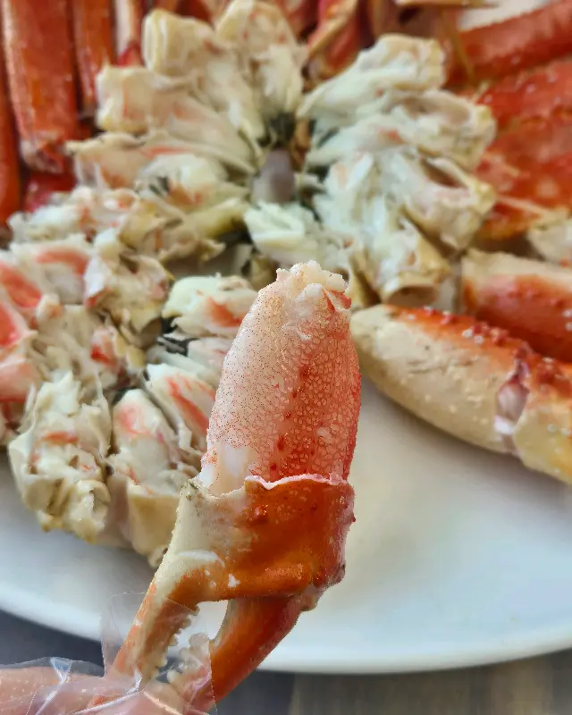 살이 꽉 찬 박달대게 다리