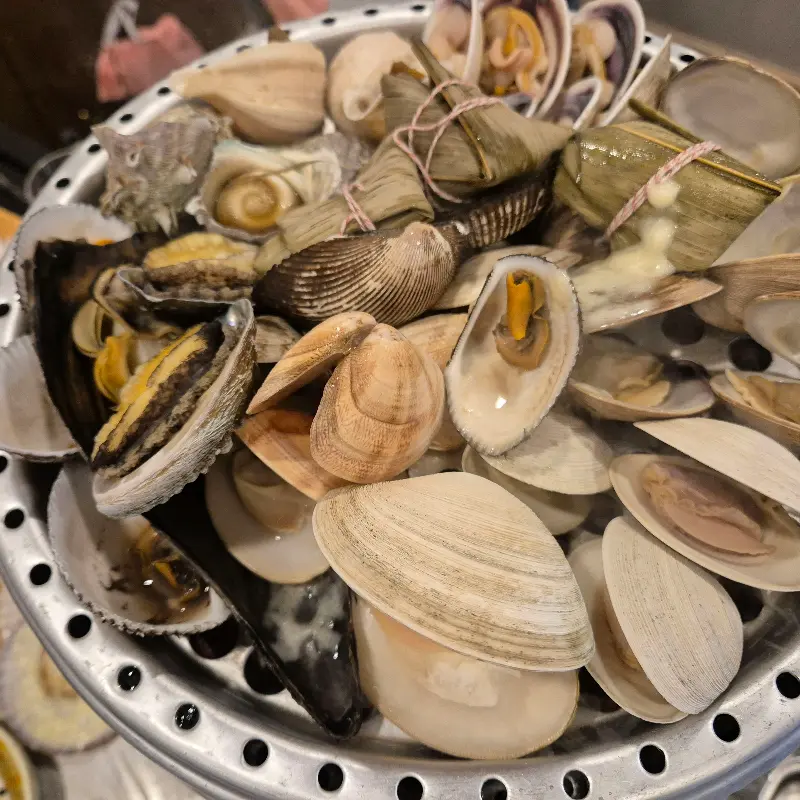 푸짐한 해물 한 상 차림