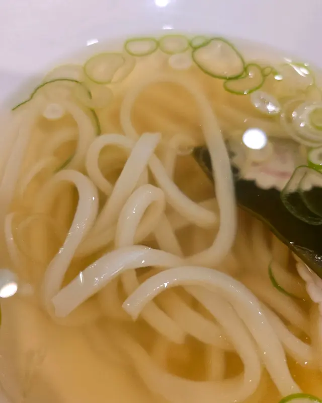 탱글탱글한 우동 면발