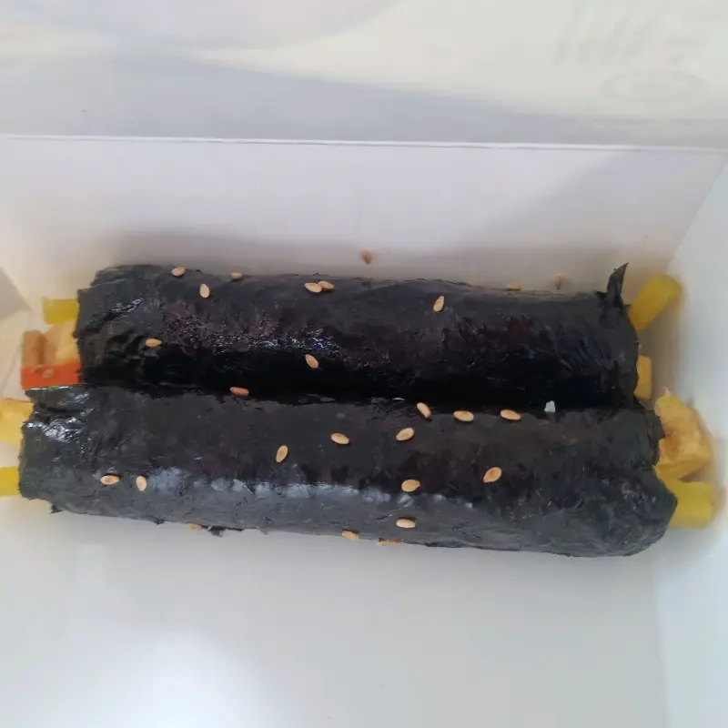 선비꼬마김밥 포장