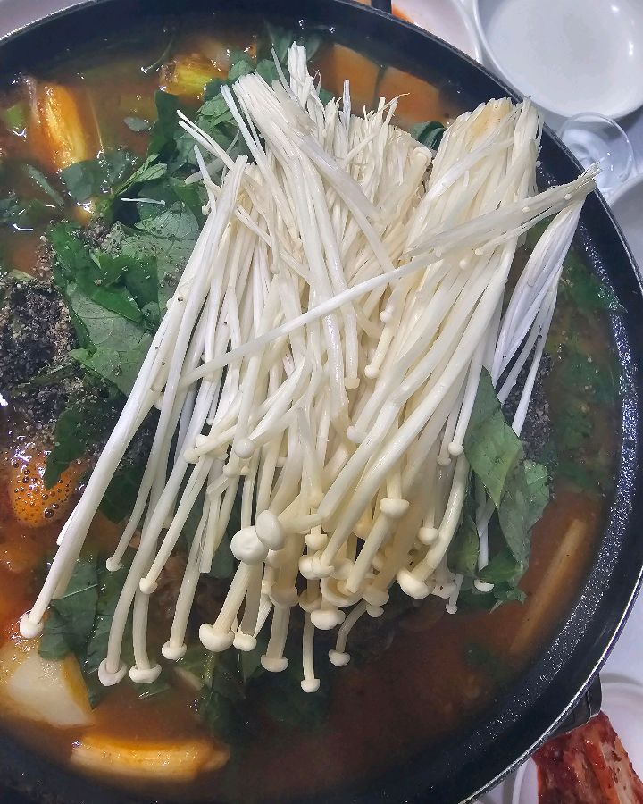 뼈 추가한 감자탕