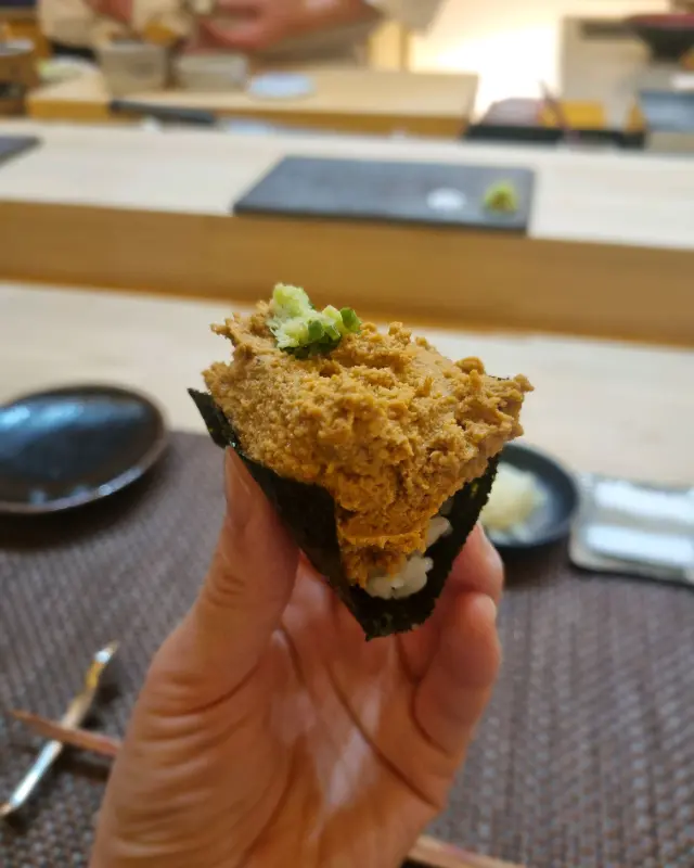 스시소라에서 맛본 아귀간