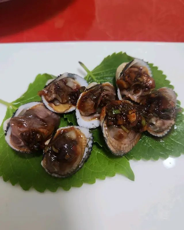 매콤한 양념 꼬막