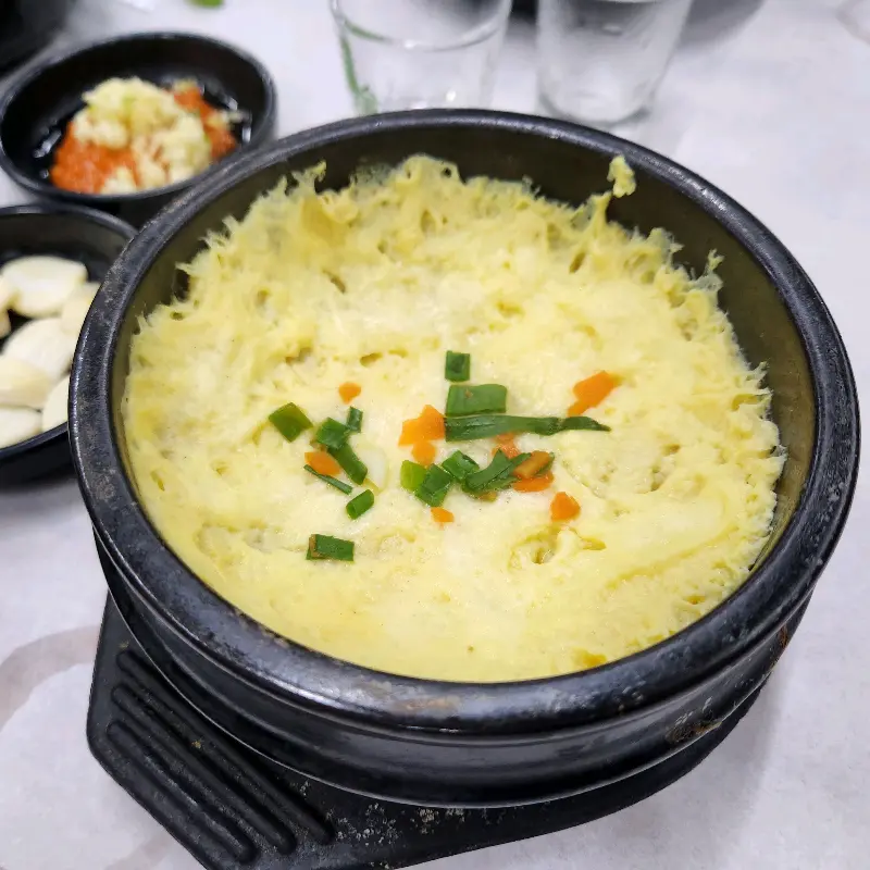 따뜻한 계란찜
