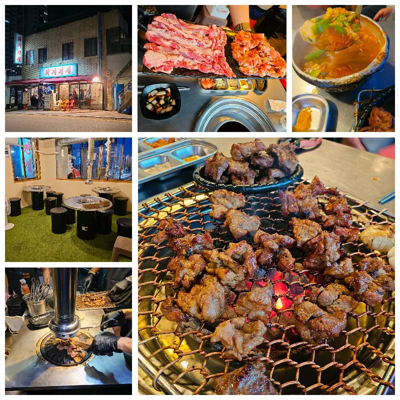 다양한 메뉴를 한눈에 담은 사진