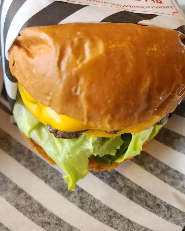 더블 클래식 치즈 버거