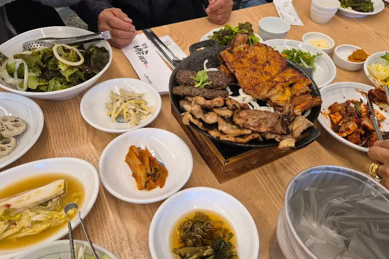 푸짐한 한 상 차림