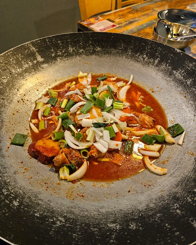 닭볶음탕 볶음밥