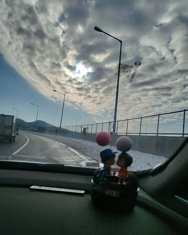 눈 내리는 풍경