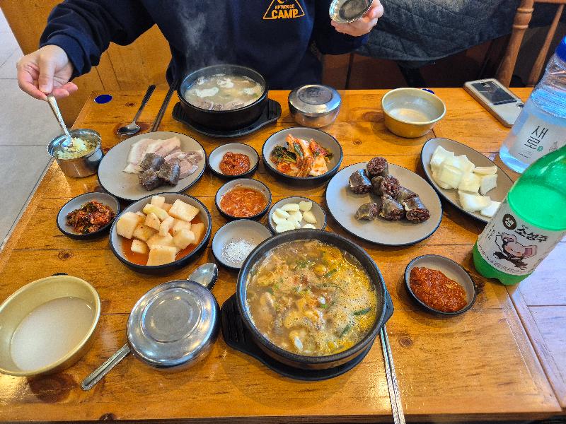 푸짐한 한 상 차림