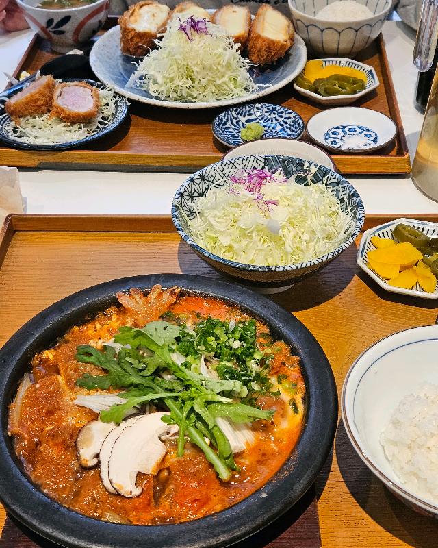 히마와리의 돈까스 메뉴