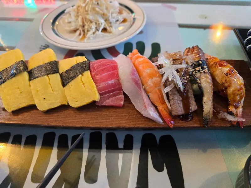 다양한 종류의 스시