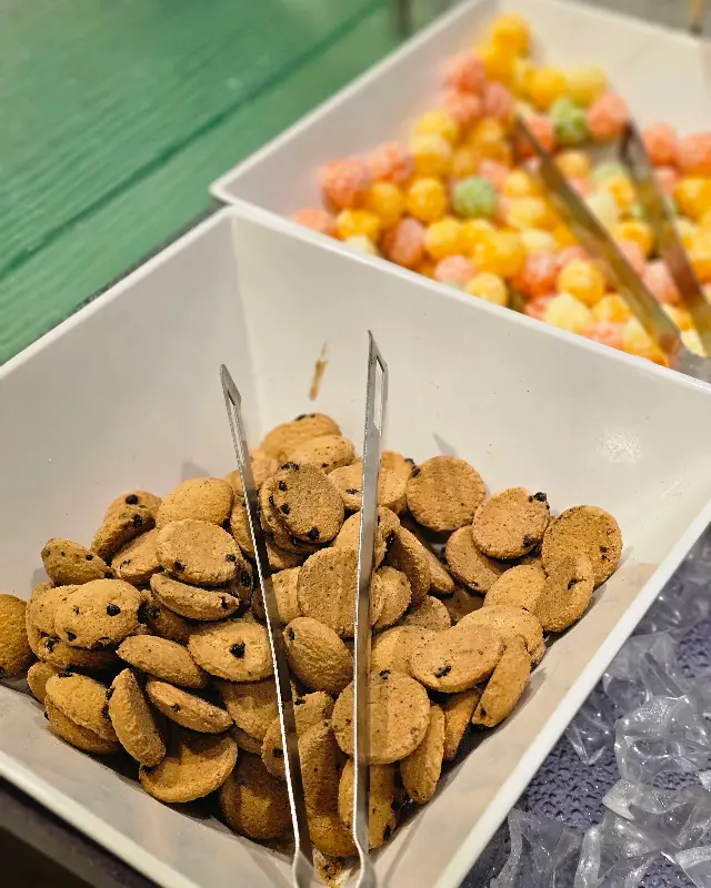 달콤한 쿠키로 마무리