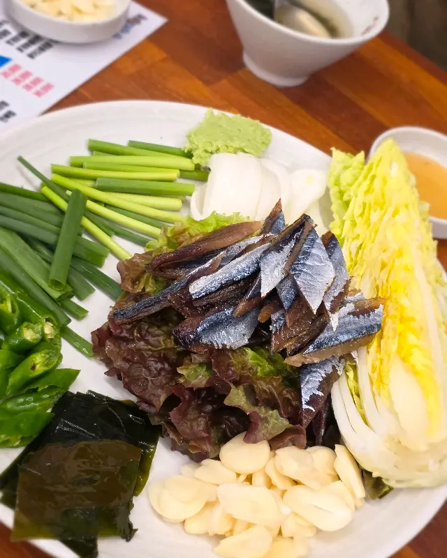 다채로운 해산물 메뉴