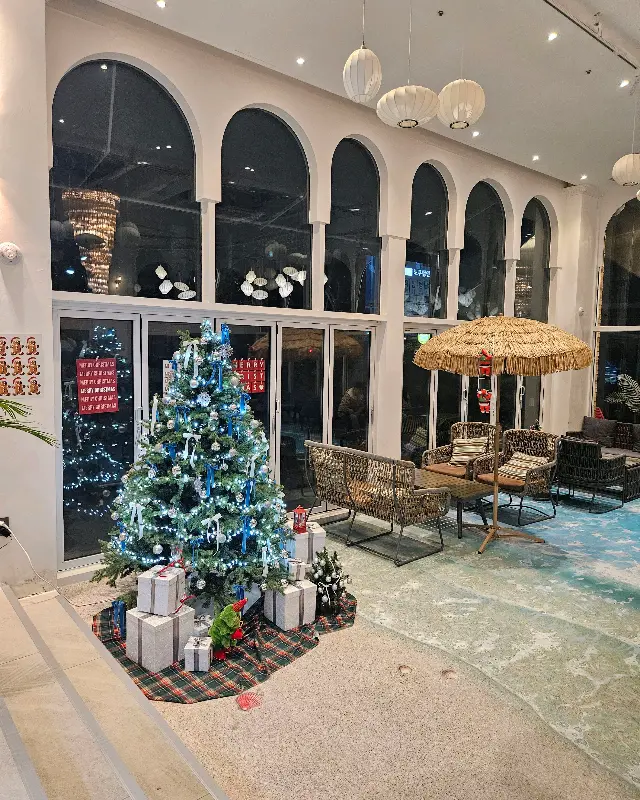 웨이브인의 바다 컨셉 인테리어