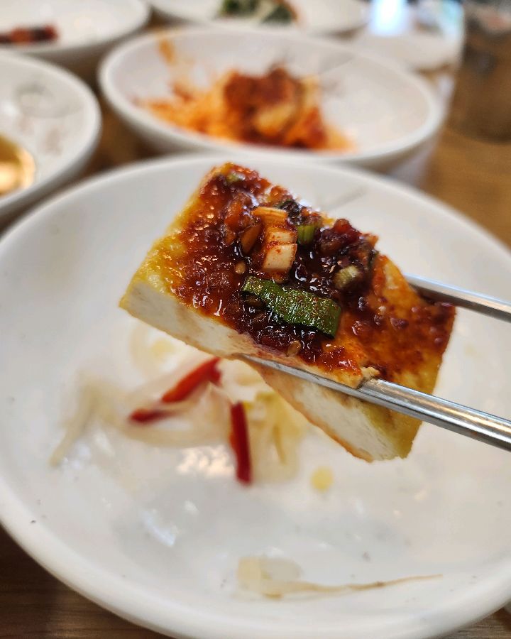 다양한 종류의 밑반찬