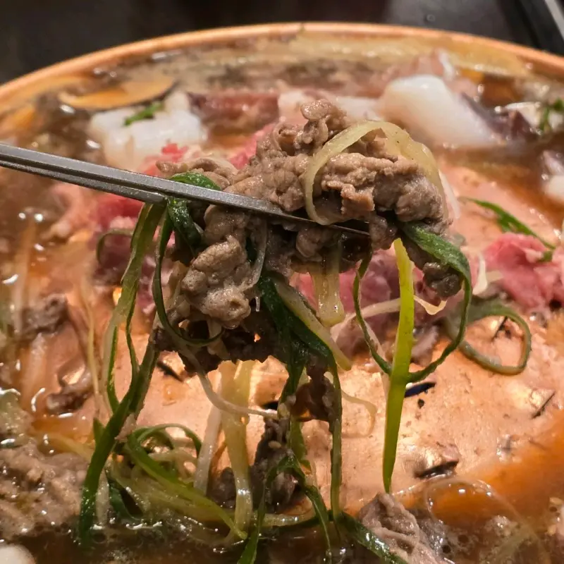 소불고기와 낙지의 환상적인 만남