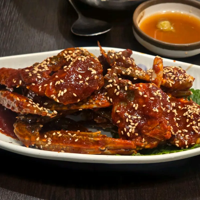 강경불고기의 양념게장