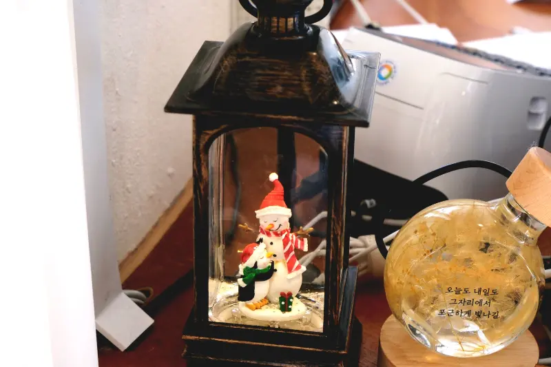 크리스마스 분위기를 더하는 소품