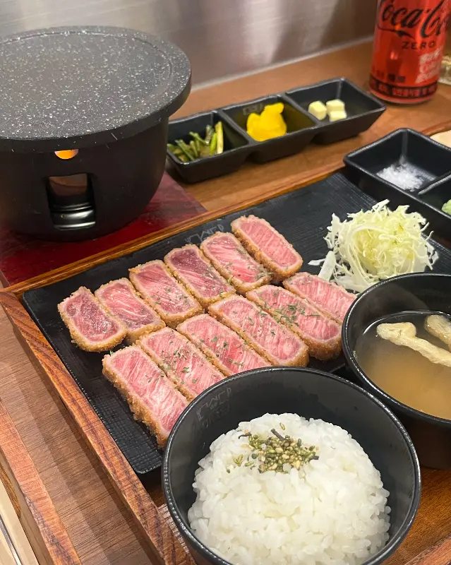 규카츠 정식 풀 세트