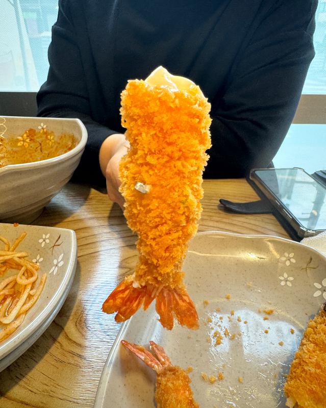 왕새우 튀김