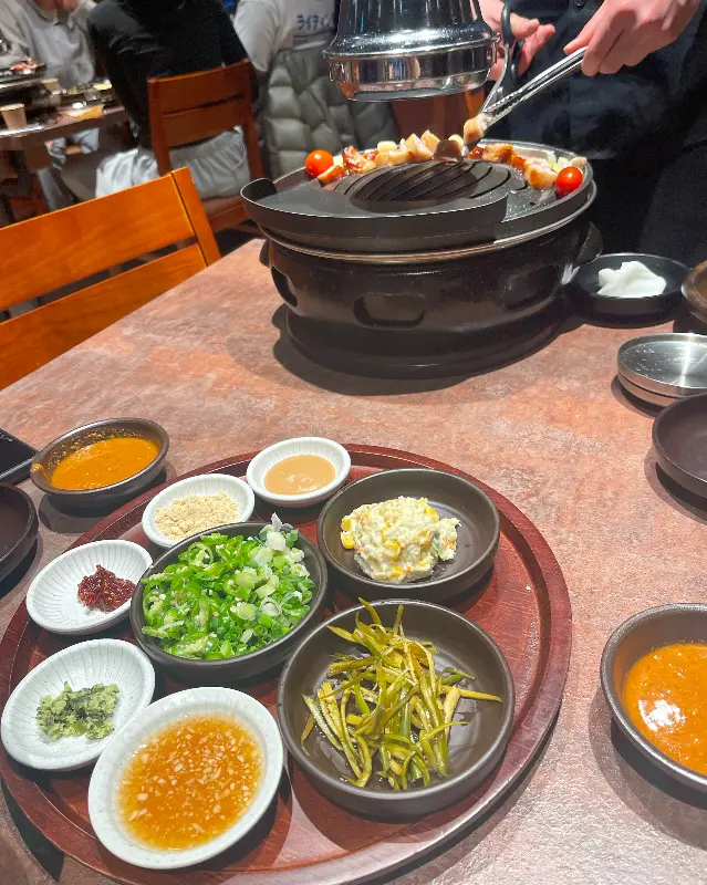 직원이 직접 구워주는 서비스