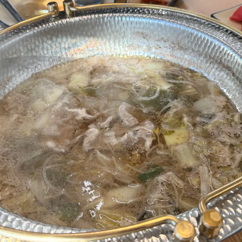 샤브샤브 국물