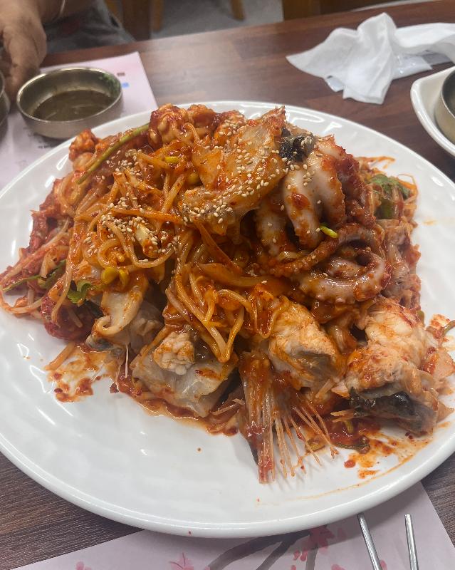 푸짐한 해물찜의 비주얼