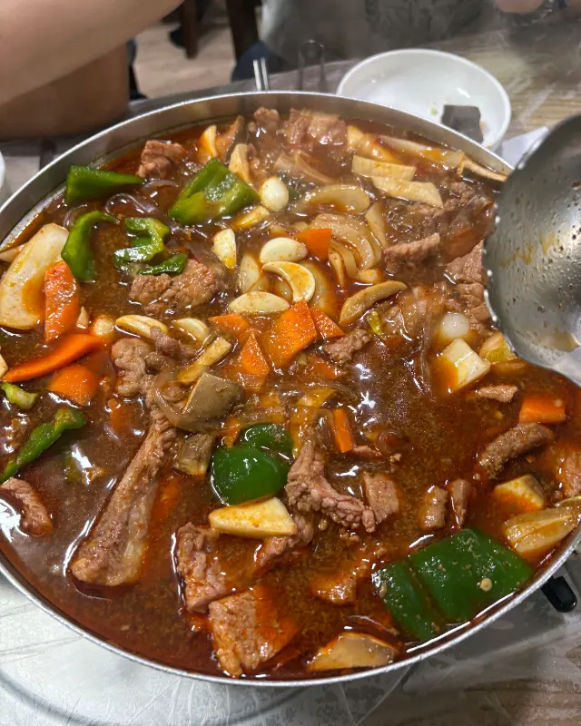 매운돼지갈비찜