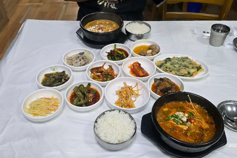 푸짐한 한 상 차림