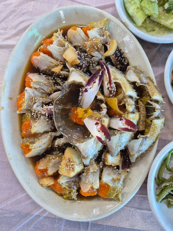 간장게장 한상차림