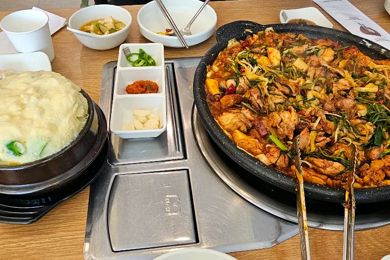 푸짐한 한 상 차림